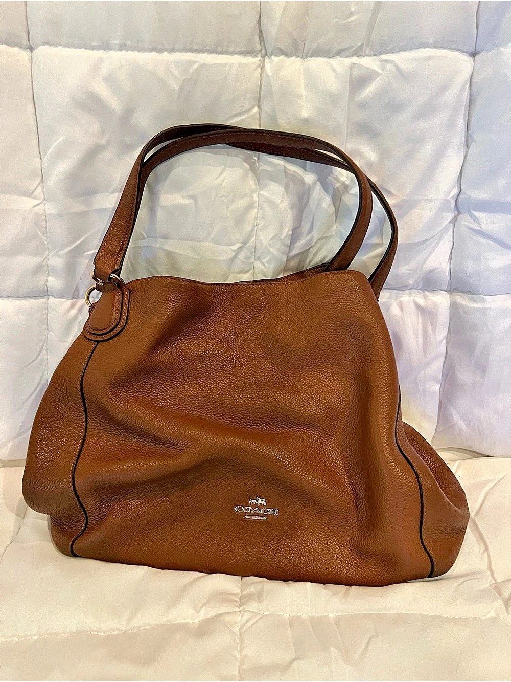Coach Erin Shoulder Bag Brown